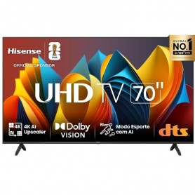 Téléviseur Hisense 70A6K – Smart TV 70 4K UHD – HDR10 plus Dolby Vision
