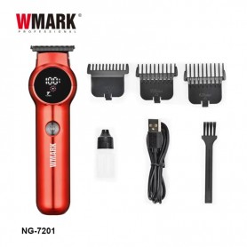 Tondeuse à Cheveux Professionnelle WMARK NG-7201 – Lames Inox – Écran LED