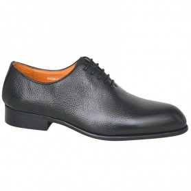 Chaussure Derby homme cuir grainé noir – Élégance - CDV1787