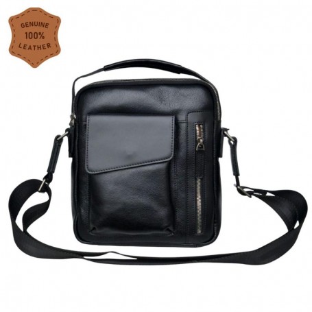 Sacoche homme en cuir véritable – Élégance et qualité – SC3230