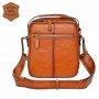 Sacoche homme cuir véritable couleur miel – Chic et qualité – SC3234