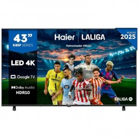 Haier TV Série K85 – 43 Pouces 4K HDR – Dolby Audio – H43K85FUX