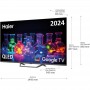 Haier TV QLED 65 Pouces H65S80EUX – 4K UHD – Dolby Audio – HDR10 – HDMI 2.1