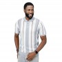 Polo rayé vertical homme – Style chic – TSH919