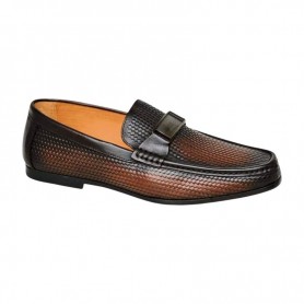 Mocassin tressé homme – Élégance premium – MOC697