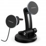 Powerology Airwave Chargeur de Voiture Magnétique Sans Fil Qi2