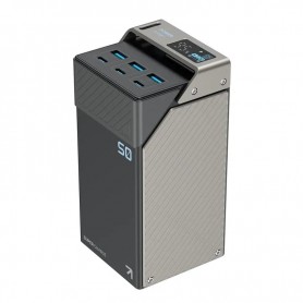 Powerology Power Bank 50000mAh 65W – 6 Ports - PC portable et Smartphone