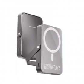 Powerology Power Bank 10000mAh MagSafe – Surface Verre – Charge Rapide