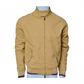 Veste homme beige col montant - BLS269