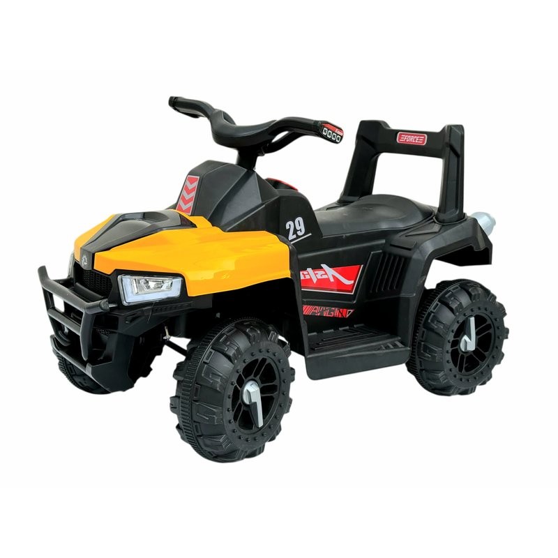 HOERFURIY - Voiture électrique pour enfants - Quad électrique 12V, véhicule tout-terrain à 4 roues et 2 moteurs, télécommande, Bluetooth, USB, à