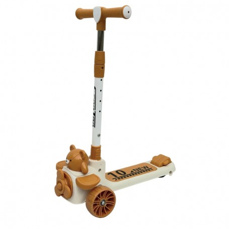 Trottinette 3 Roues Enfant Ours Marron – GME221