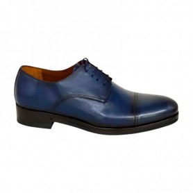 Chaussure habillée homme cuir bleu – Élégance – CDV1802