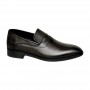 Mocassin homme cuir noir élégant – Style chic – CDV1807