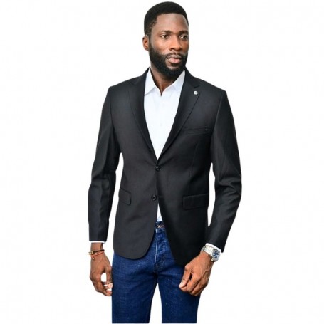 Veste blazer homme noire élégante - VST217