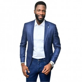 Blazer homme bleu élégant - VST218