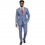 Costume homme bleu clair élégant – Tenue formelle – CTM506