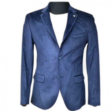 Veste homme bleu foncé élégante – Style formel – VST221