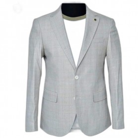 Veste homme gris clair élégante – Mode chic – VST222