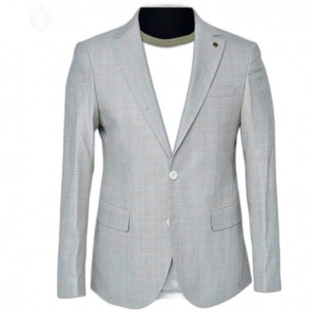 Veste homme gris clair élégante – Mode chic – VST222