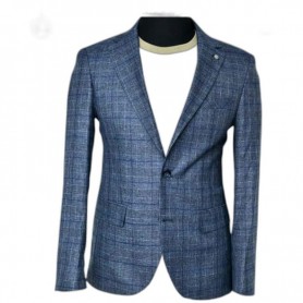 Veste homme bleue moderne – Élégance masculine – VST223