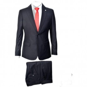 Costume homme premium noir – Style classique – CTM529