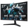 Ecran Moniteur Gaming Incurvé KOORUI 27E6QCA 27″ QHD 180Hz 1ms VA