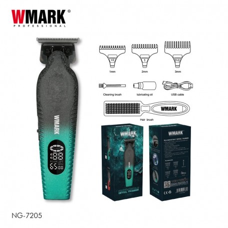 Tondeuse à Cheveux Professionnelle WMARK NG-7205 Tout Métal – Rechargeable