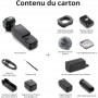 DJI Osmo Pocket 3 Creator Bundle – Caméra Vlog 1" 4K/120 ips avec Micro