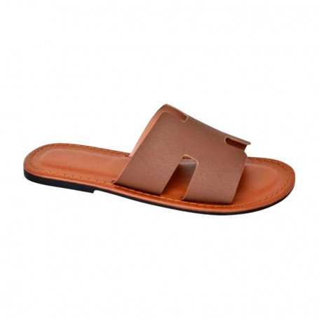 Sandale Homme Marron Clair Élégantes – SDL3161