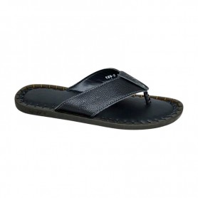 Sandale Orthopédique Homme Noir Élégant – SDL3167