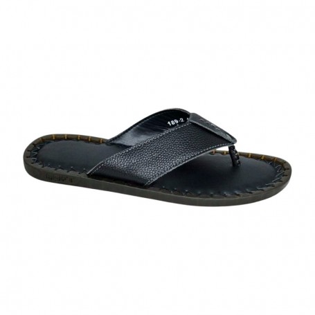 Sandale Orthopédique Homme Noir Élégant – SDL3167