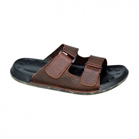 Sandale Homme Confort Marron – Sandales Réglables – SDL3226