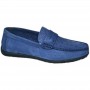 Mocassin Homme Bleu Élégant – Chaussures Tendance – MOC735