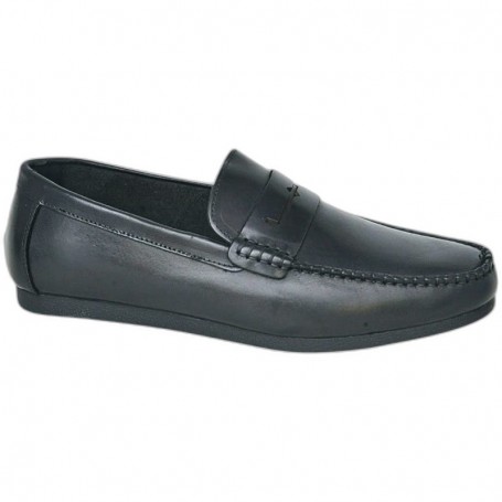 Mocassin Homme Noir Classique – Chaussures Élégantes – MOC736