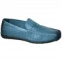 Mocassin Homme Bleu Tressé – Chaussures Tendance – MOC751