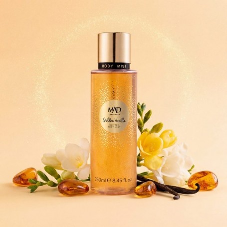 Mad Golden Vanilla 250 ml – Body Mist Femme Oriental Gourmand