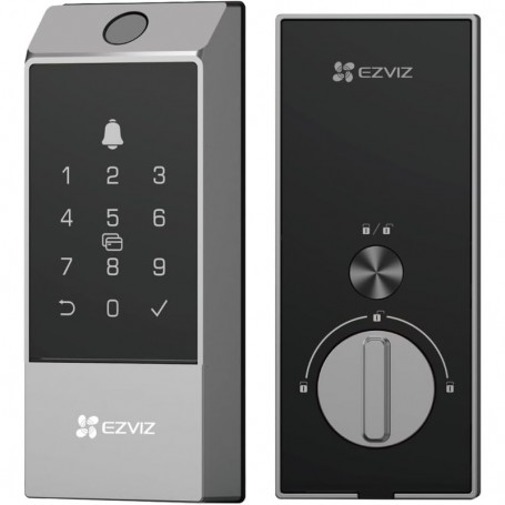 Serrure Connectée EZVIZ DL04 Pro 5-en-1 avec Empreinte Digitale