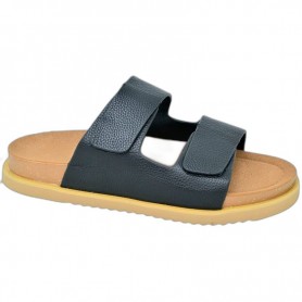 Sandale Homme Double Bride Noire – SDL3246