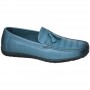 Mocassin Homme Bleu à Pompons – Chaussures Élégantes – MOC755