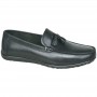 Mocassin Homme Noir Chic à Pompons – Chaussures Élégantes – MOC759