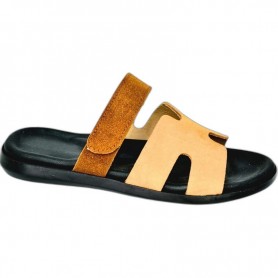 Sandale Homme Beige Camel Moderne – SDL3261
