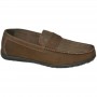 Mocassin Homme Marron Texturé – Chaussures Chic – MOC762