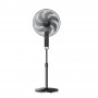 Ventilateur à Pied MIDEA Noir – Télécommande – 7 Hélices – FS4023MT