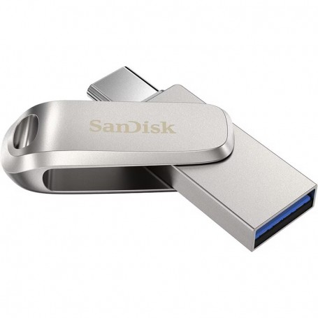 Clé USB SanDisk Ultra Dual Drive Luxe 256 Go USB-C et USB-A