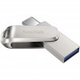 Clé USB SanDisk Ultra Dual Drive Luxe 256 Go USB-C et USB-A