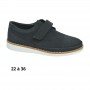 Chaussure garçon noire à scratch - 22 à 36 - ENF720
