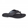 Tong sandale premium noire texturée – SDL3330