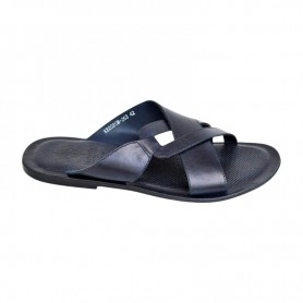 Sandale premium bleu foncé croisée – SDL3331