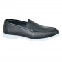Mocassin noir classique en cuir – MOC770