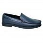 Mocassin bleu nuit en cuir lisse – MOC791